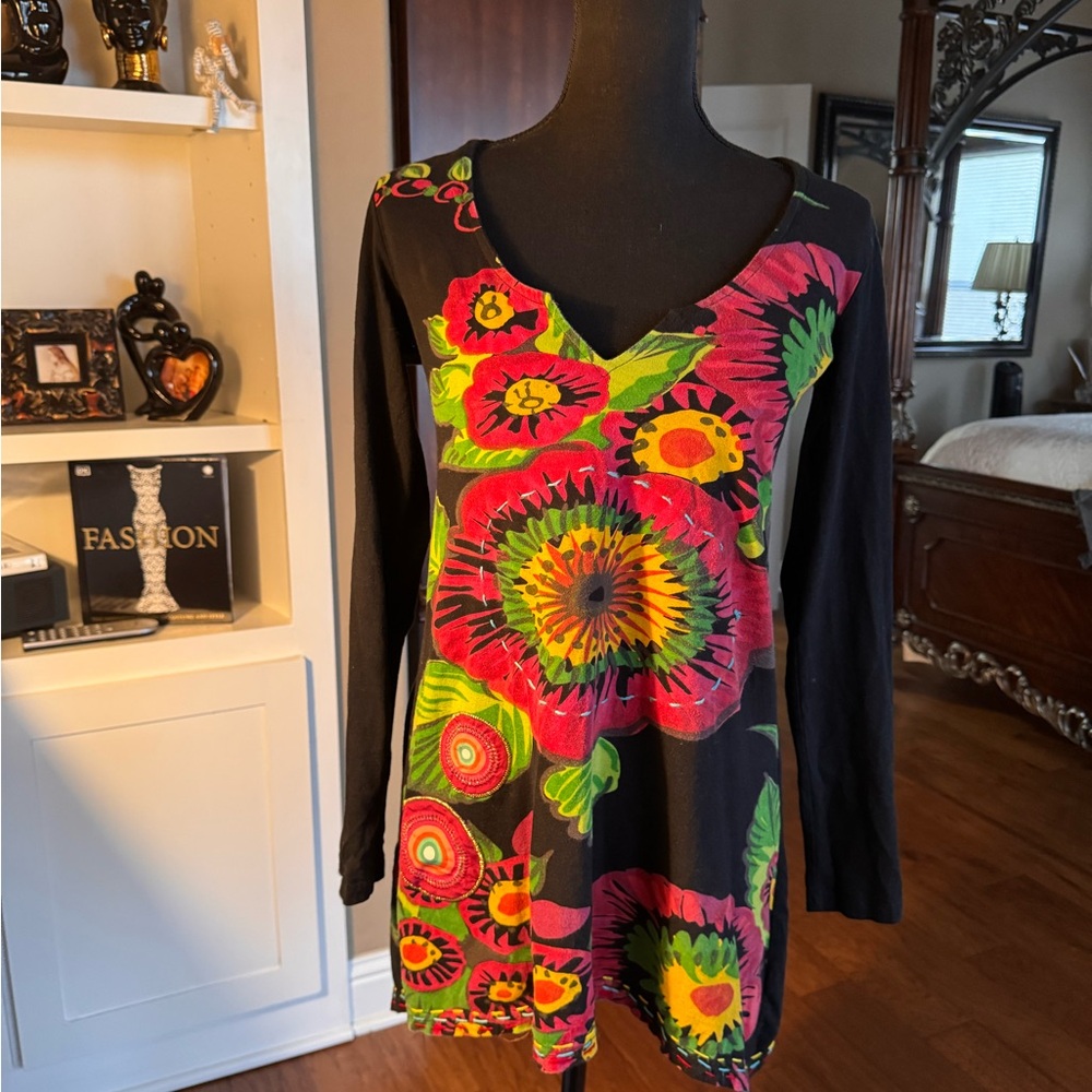 Desigual Colorful‎ Floral Tunic